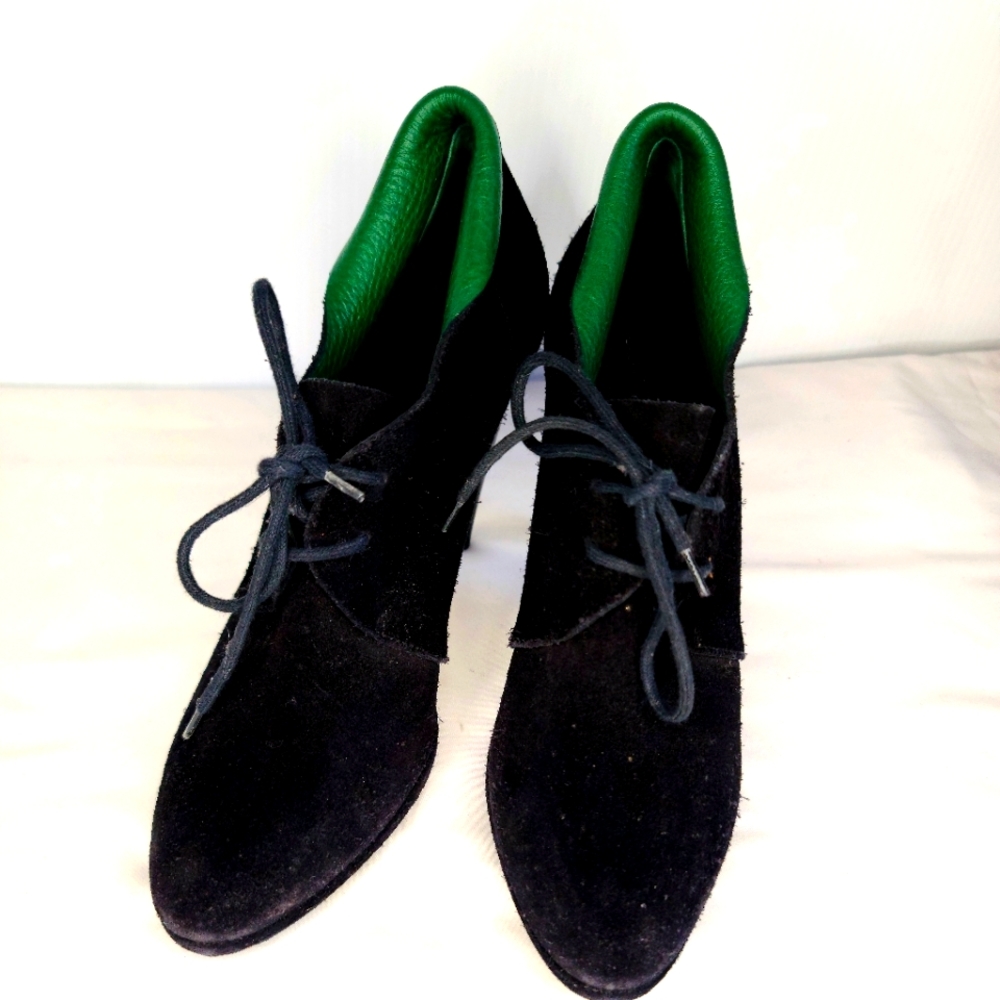 Balenciaga lace up bootie.